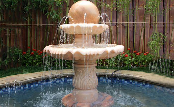 大理石風水球噴泉----千年匠心雕琢